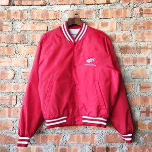 Detroit Red Wings vintage bomber jacket rare